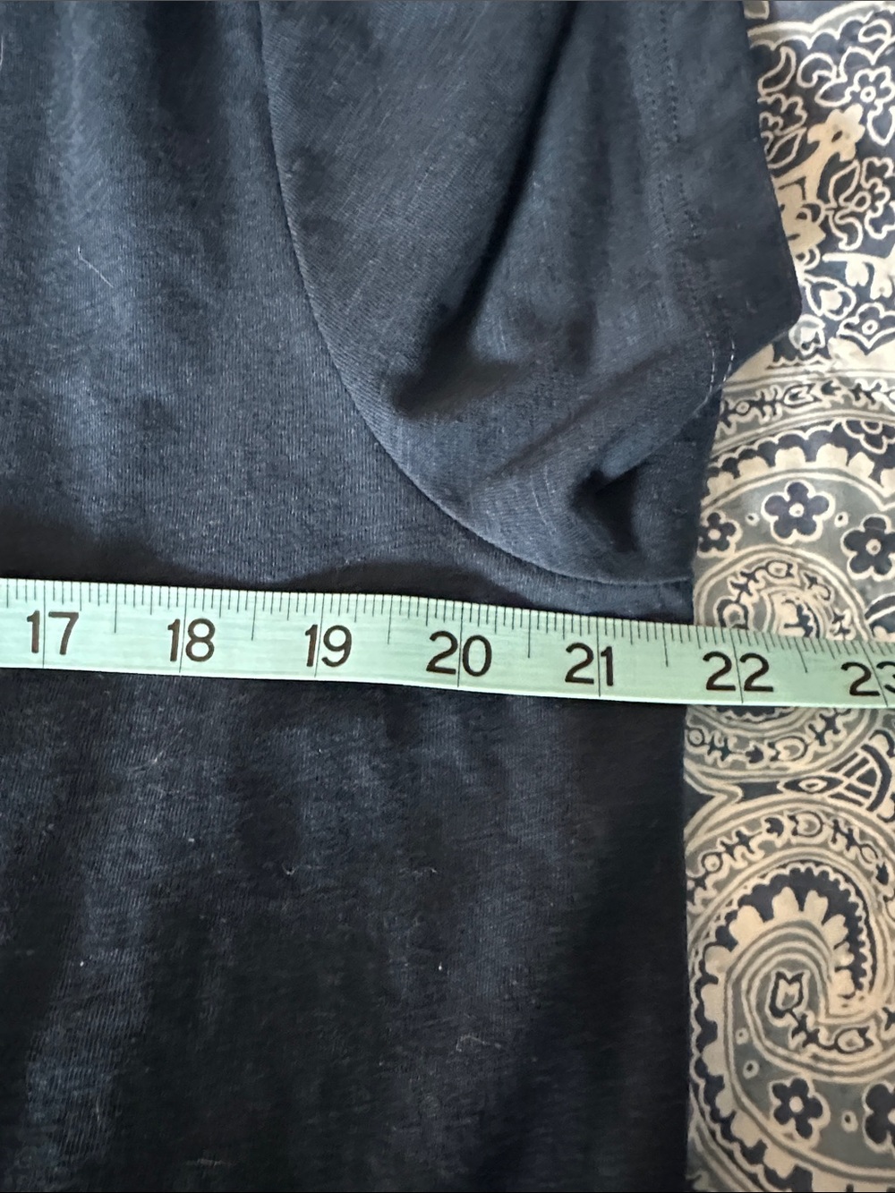 Fun sequins Navy Palm Tree Tee - Picture 5 of 6